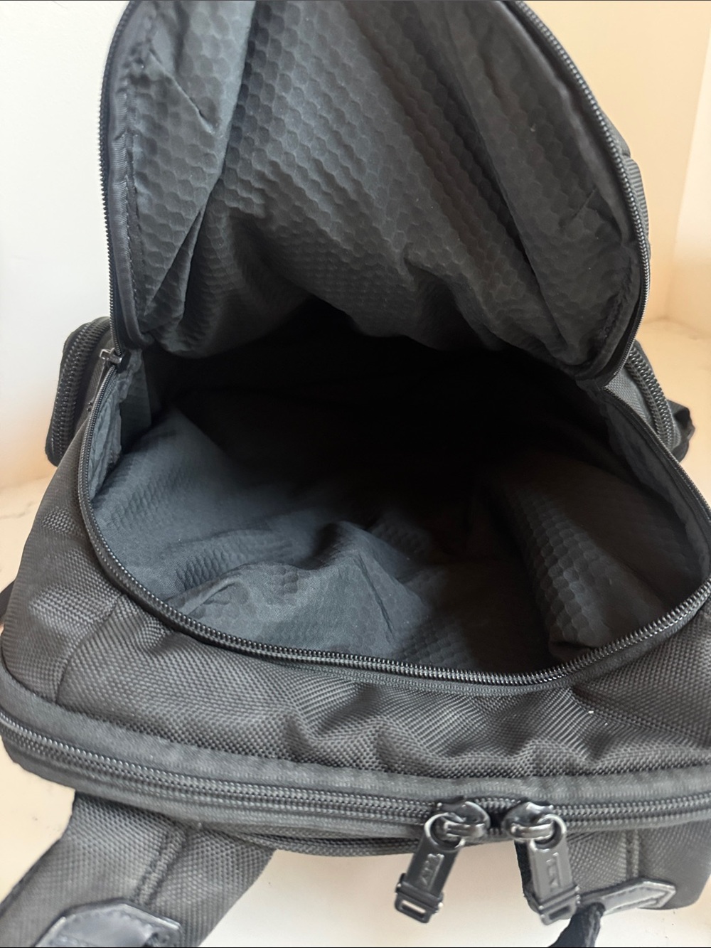 Tumi Alpha Bravo Nathan Backpack Business Laptop Bag in Black Color - Picture 10 of 16